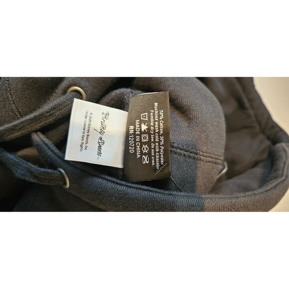 Britney Spears x The Hundreds Hoodie Black Medium NWT Graphic Pop Y2K Streetwear - Picture 5 of 5